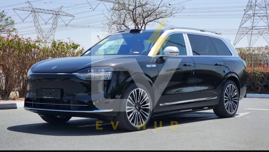AITO M9 Max EV is a premium, full-size electric SUV co-developed by Huawei