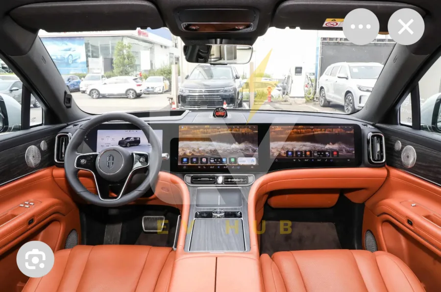 AITO M9 Max EV is a premium, full-size electric SUV co-developed by Huawei