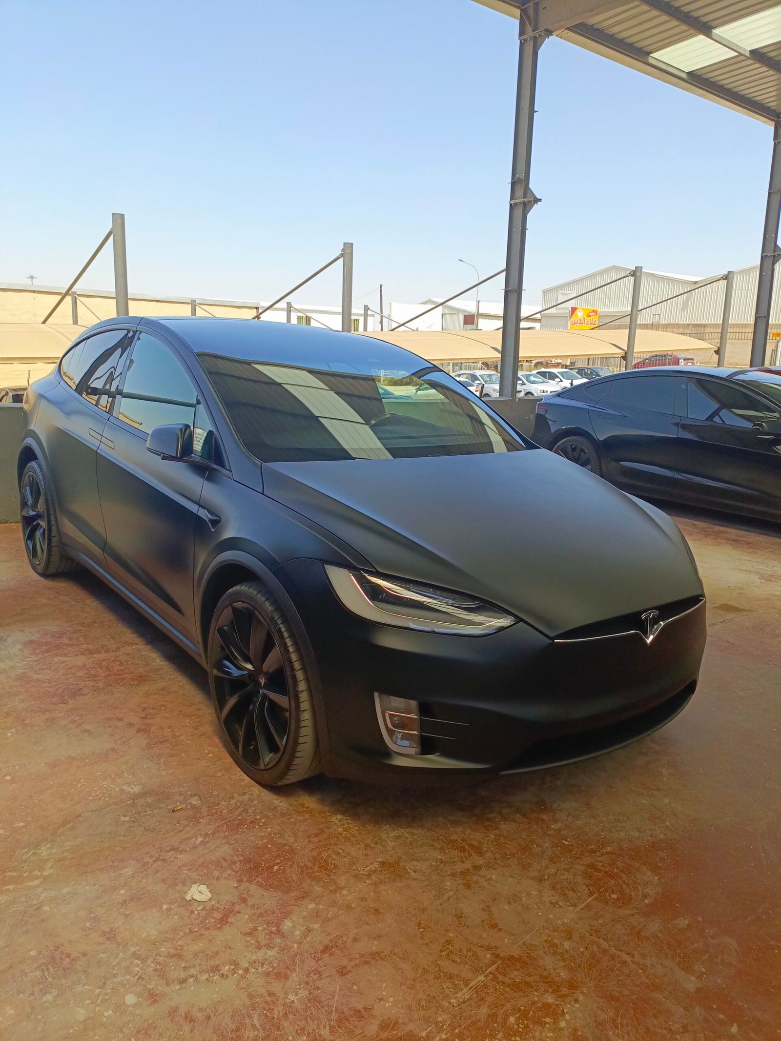 Tesla X long range dual motor plus بطارية 100