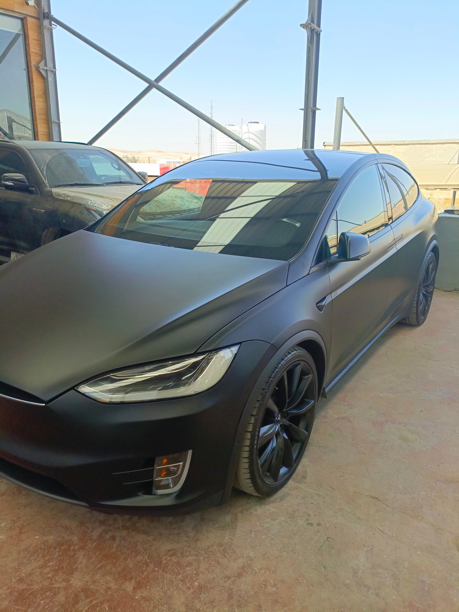 Tesla X long range dual motor plus بطارية 100