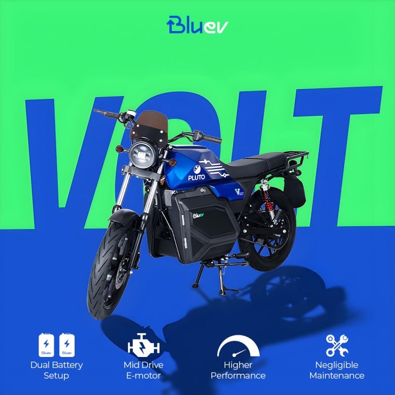 موتسيكل كهرباء بلوتو فولت 4000 وات من BLU EV سعره 52000